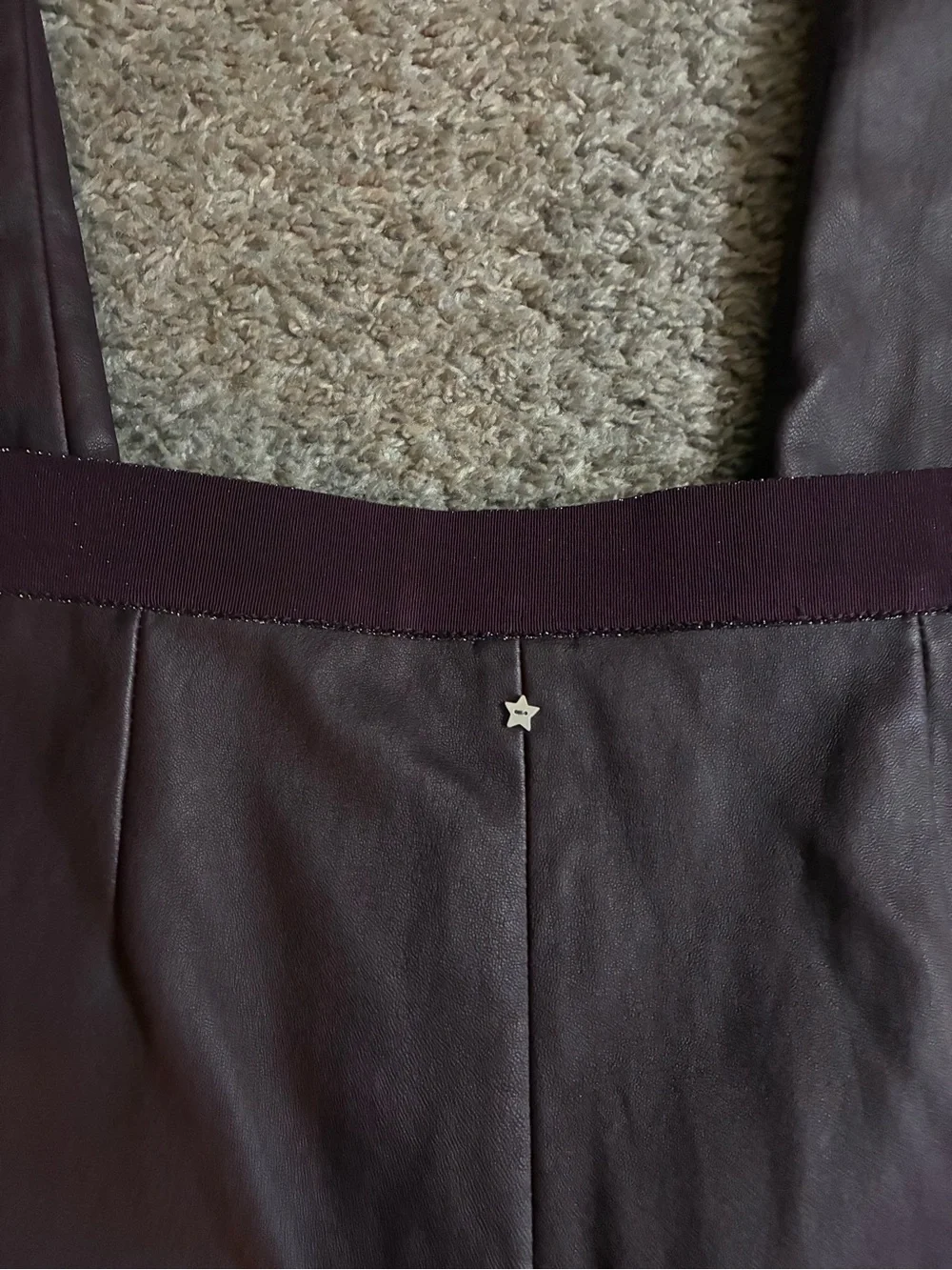 Brown‎ Faux Leather Skinny Pants - Picture 7 of 7